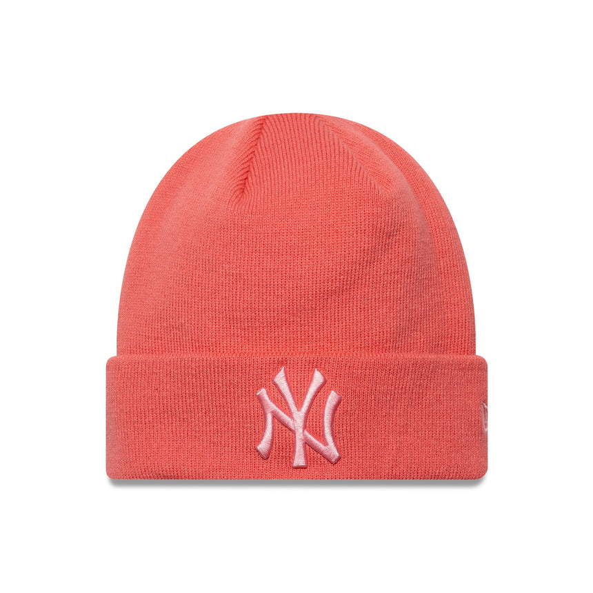 New York Yankees beanie, New Era, růžová