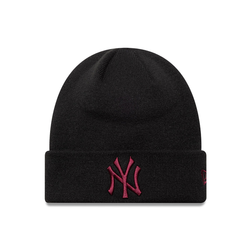 New York Yankees pletená Čepice, základ ligy, New Era, Černá