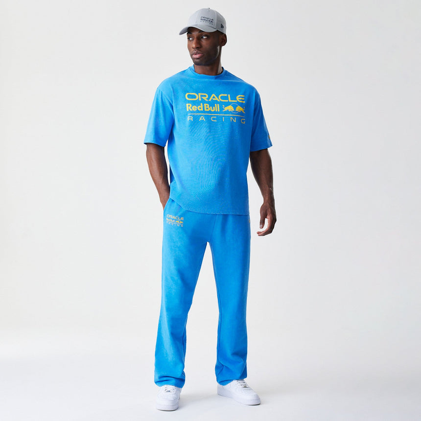 Red Bull Racing tričko, oversized, New Era, modré