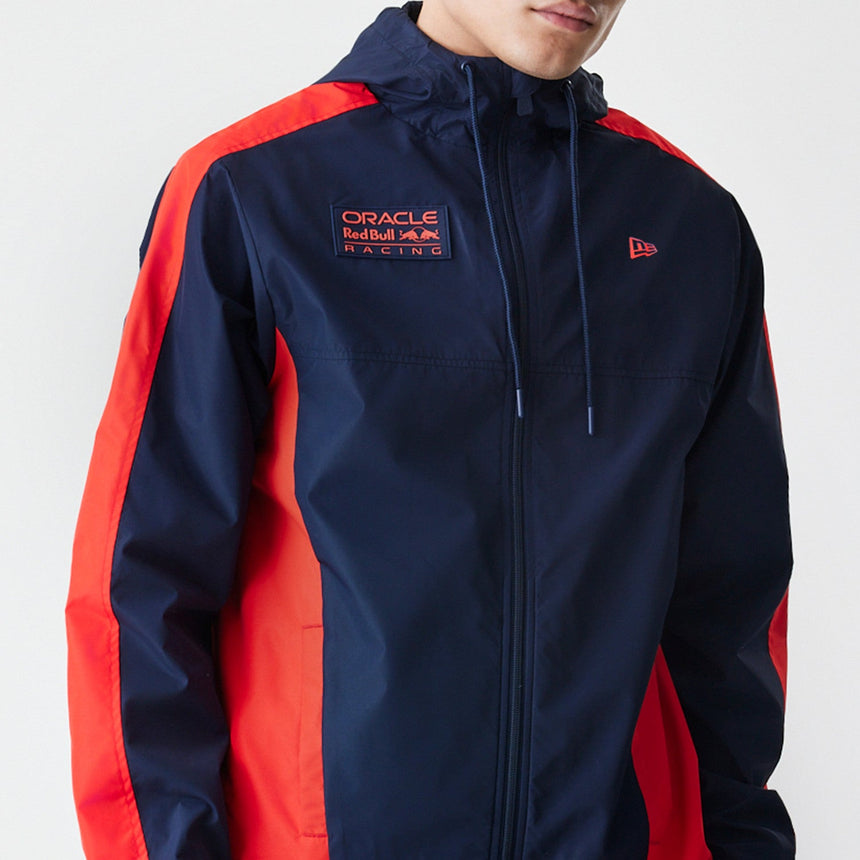 Bunda Red Bull Racing, windrunner, New Era, modrá