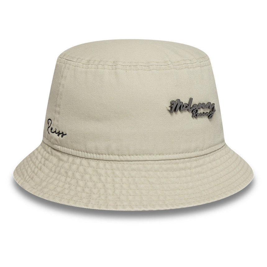 McLaren x Reiss klobouk typu bucket, zúžený střih, New Era, bílý