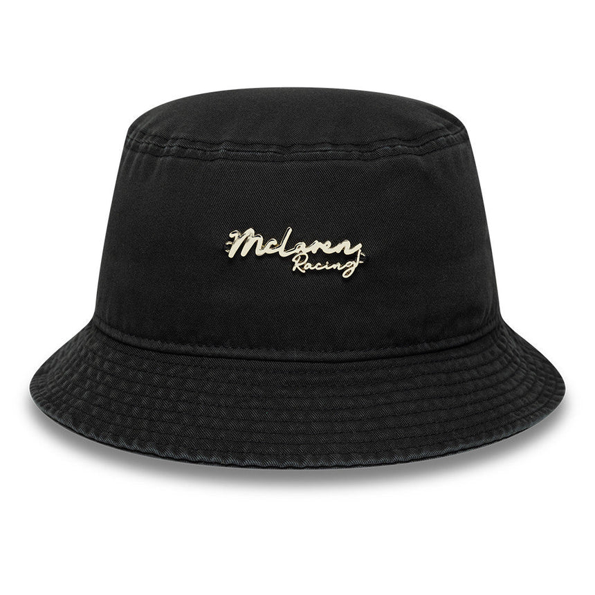 McLaren x Reiss bucket hat, zúžený střih, New Era, Černá