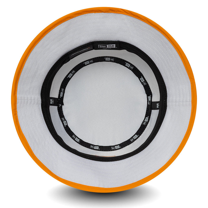 McLaren x Reiss klobouk typu bucket, sezónní, zužující se, New Era, 9FORTY, bílý