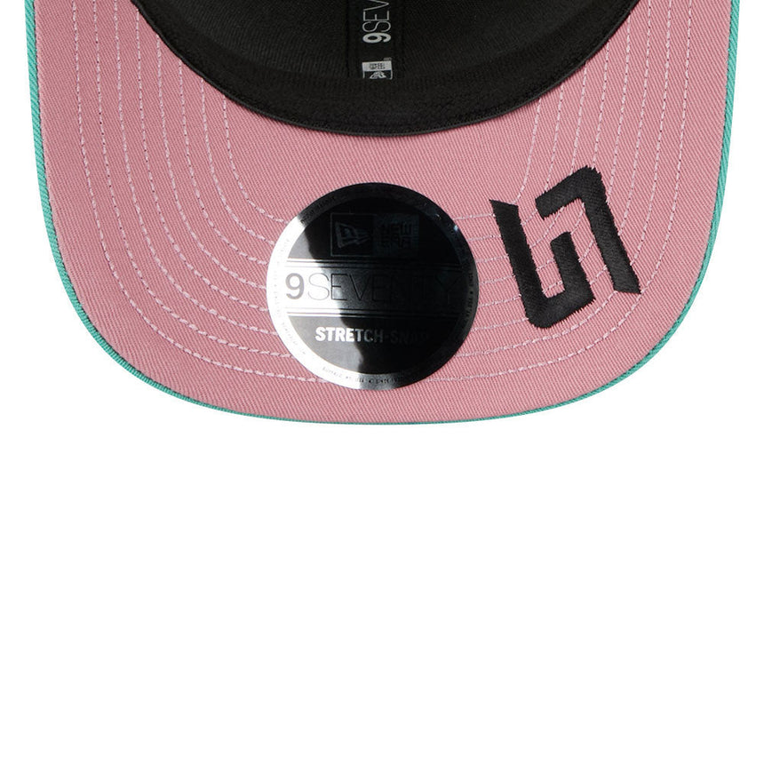 McLaren čepice, tým, Brazílie SE, Lando Norris, New Era, 9SEVENTY, vícebarevný