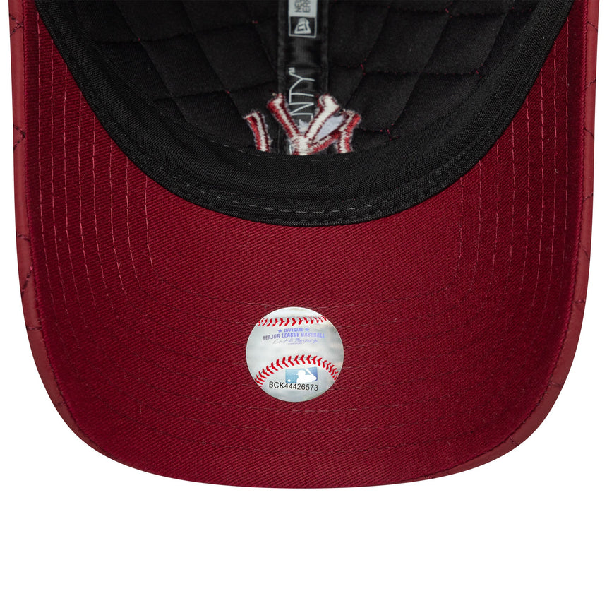 Čepice New York Yankees, polstrovaná, New Era, 9TWENTY, červená