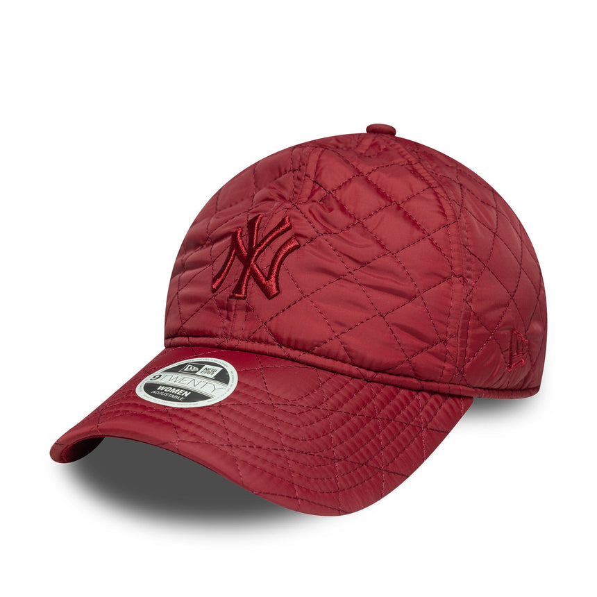 Čepice New York Yankees, polstrovaná, New Era, 9TWENTY, červená
