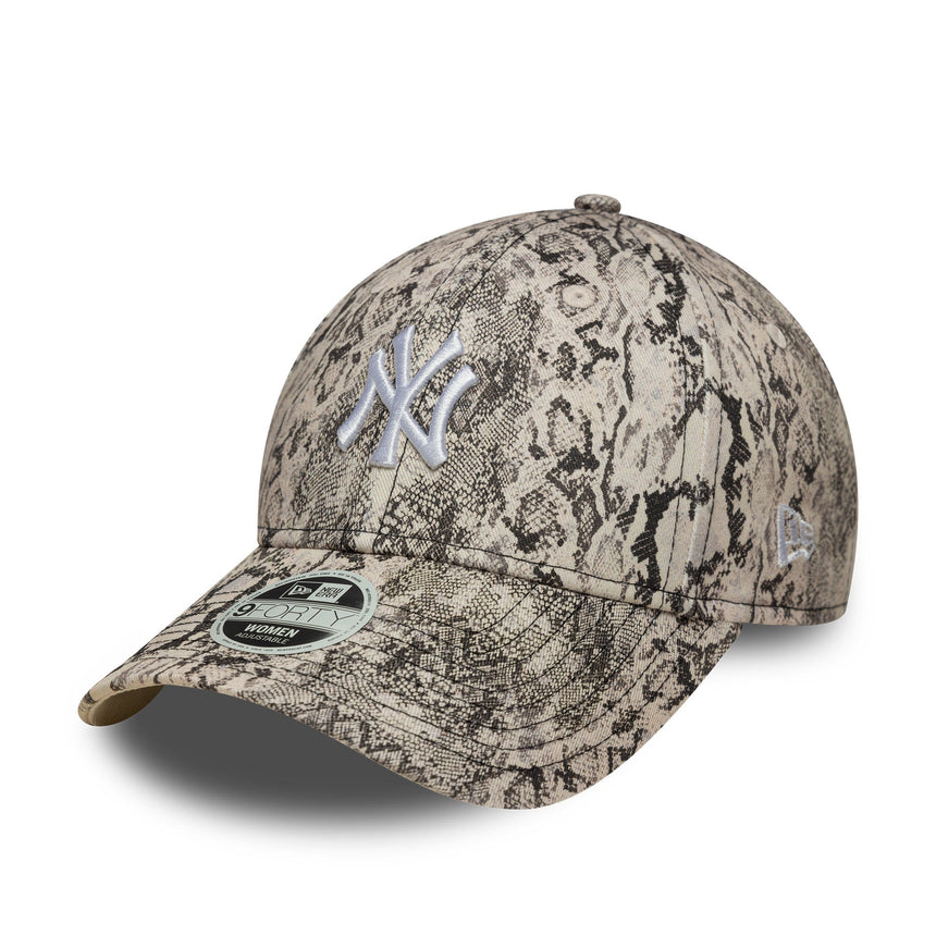 Čepice New York Yankees, hadí vzor, 9FORTY, New Era, šedá