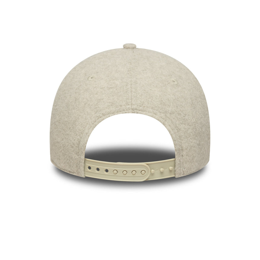 Kšiltovka New York Yankees, meltonová vlna, 9FORTY, krémová