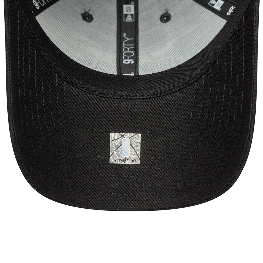 Čepice Chicago Bulls, boční nášivka, New Era, 9FORTY, šedá, šedá