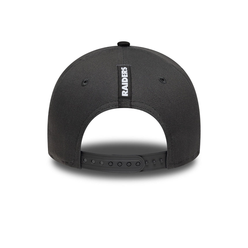 Čepice Las Vegas Raiders, bezchybný emblém, New Era, Černá