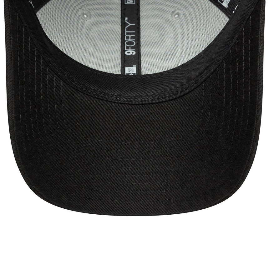 Kšiltovka Las Vegas Raiders, dvoubarevný pin, New Era, 9FORTY, boční nášivka, černobílá