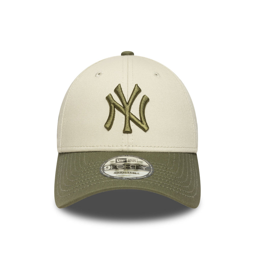 čepice New York Yankees, boční nášivka, New Era, 9FORTY, kamufláž, šedá