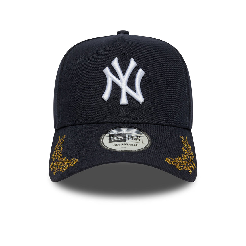 kšiltovka New York Yankees, TONAL ICON, A-frame, New Era, 9FORTY, modrá