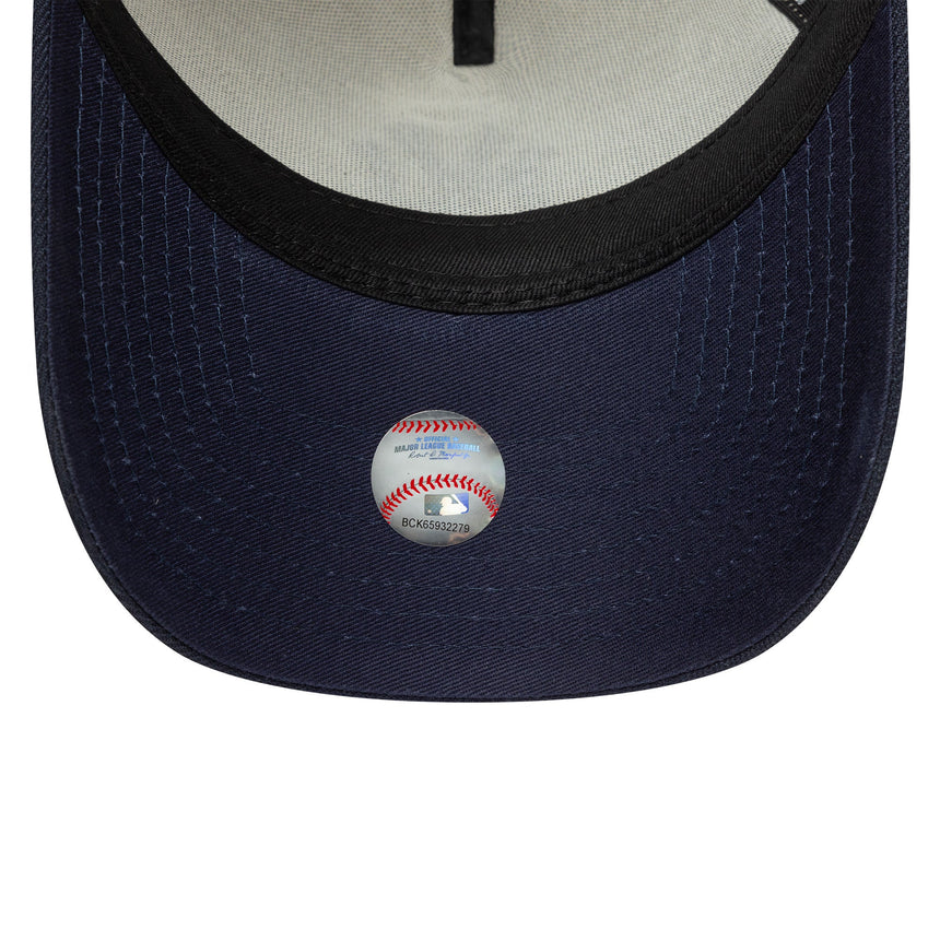 Kšiltovka New York Yankees, nášivka, New Era, 9FORTY, A-frame, béžová