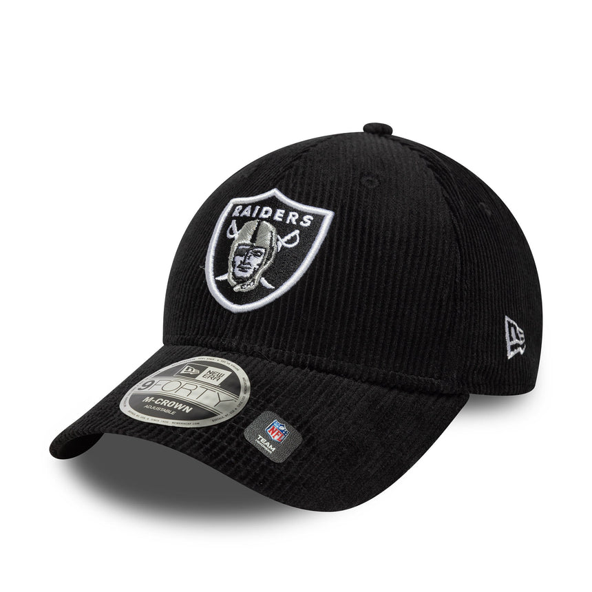 Čepice Las Vegas Raiders, šňůrka, New Era, 9FORTY, Černá