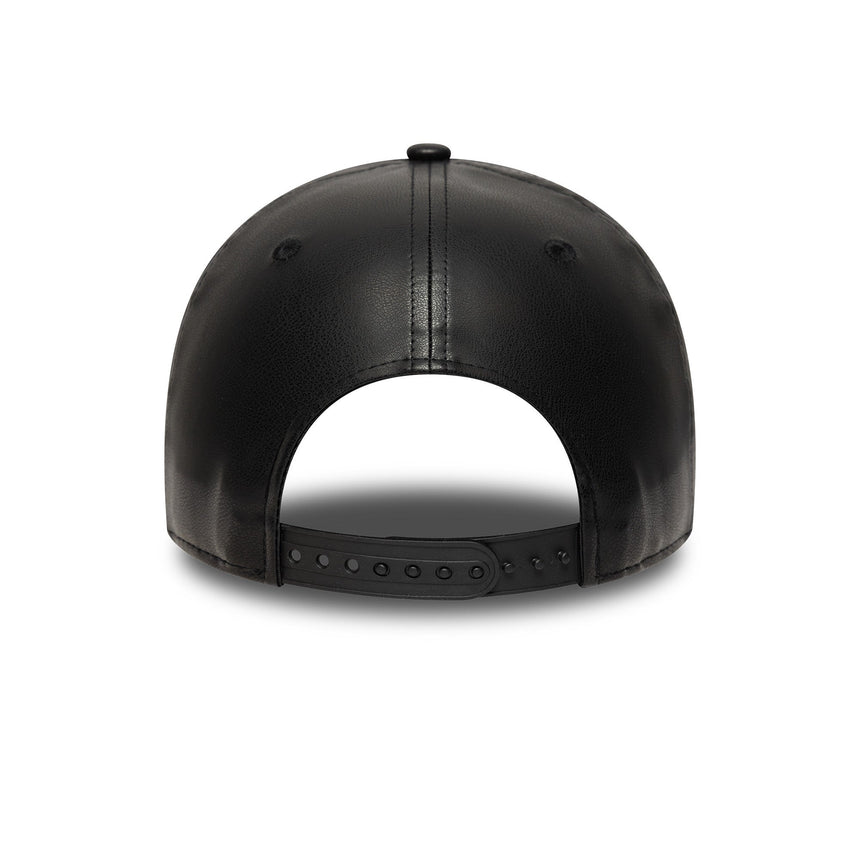 Čepice Chicago Bulls, PU MC, New Era, 9FORTY, jednobarevná, Černá