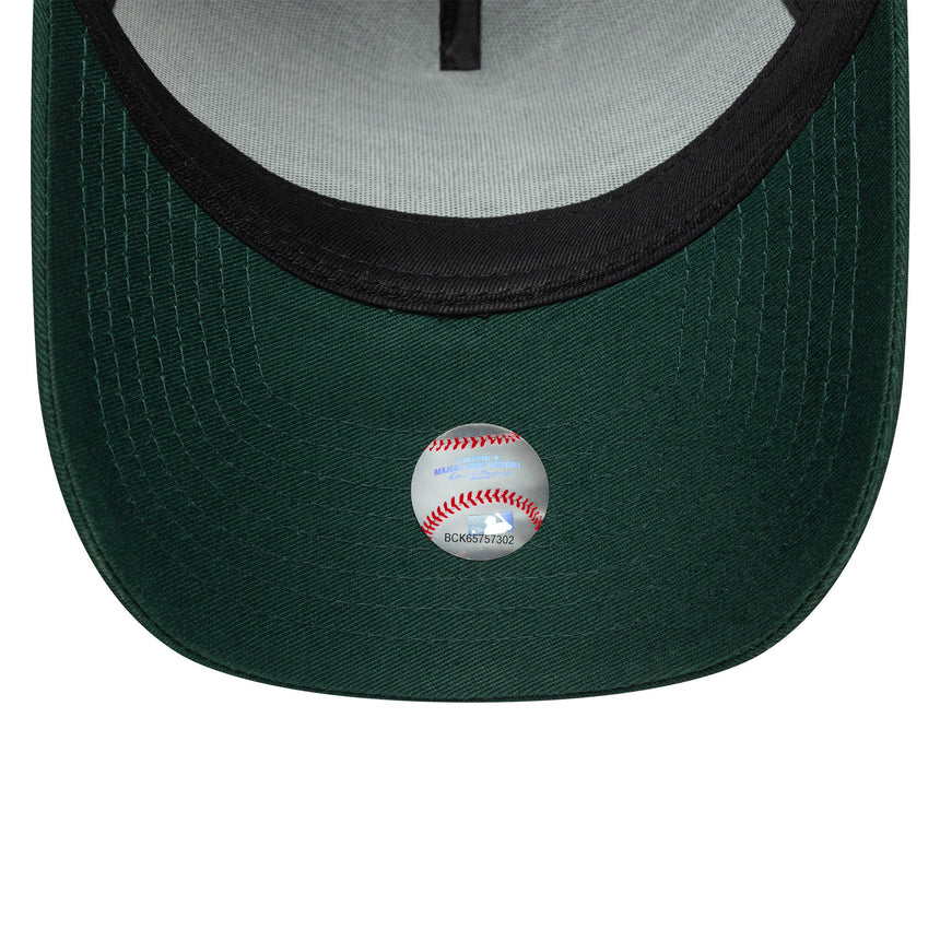 Kšiltovka New York Yankees, s obrysovým rámem, New Era, 9FORTY, jednobarevná, zelená
