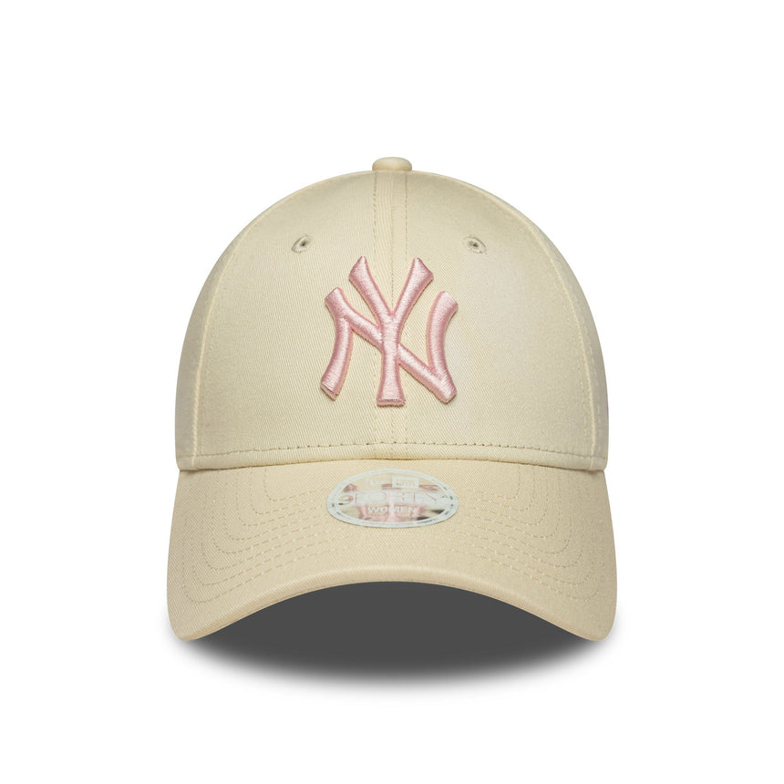 kšiltovka New York Yankees, pro ženy, New Era, 9FORTY, bílá, bílá