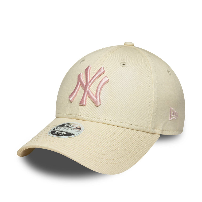 Kšiltovka New York Yankees pro ženy, New Era, 9FORTY, bílá, bílá