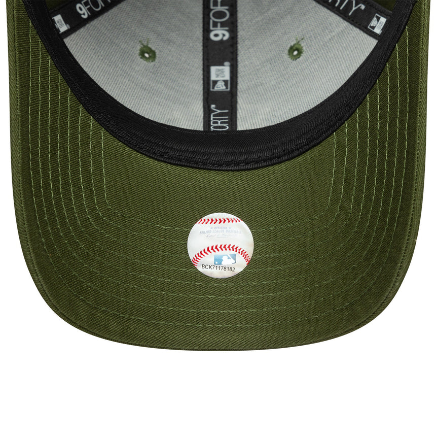 Čepice New York Yankees, jednobarevná, New Era, 9FORTY, zelená