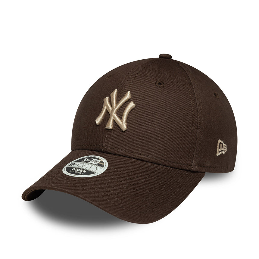 čepice New York Yankees, pro ženy, LEAGUE ESS MIDI, 9FORTY, hnědá