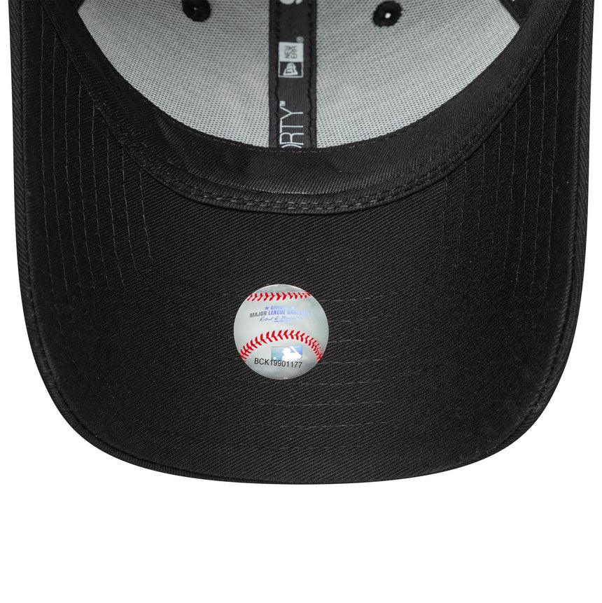 Kšiltovka New York Yankees, kovové logo, 9FORTY, Černá