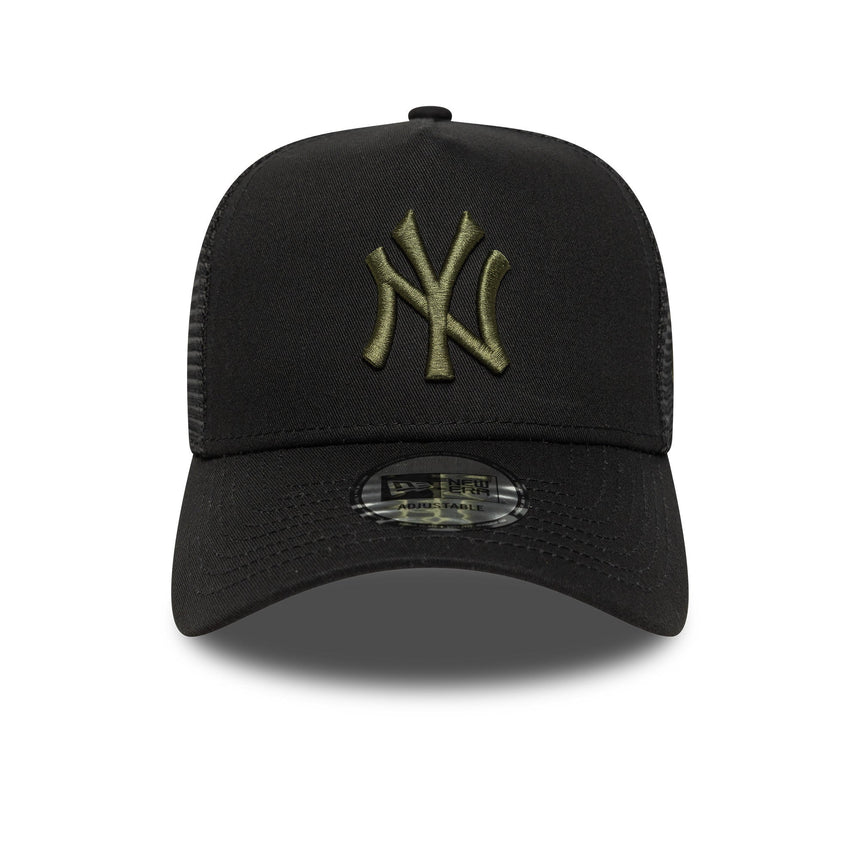 New York Yankees trucker čepice, nezbytná součást ligy, RIG, černá