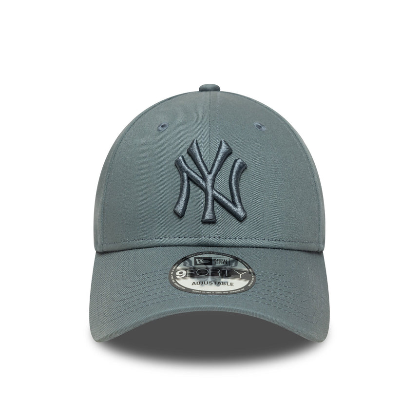 Kšiltovka New York Yankees, ligový odznáček, New Era, 9FORTY, maskovací vzor, šedá