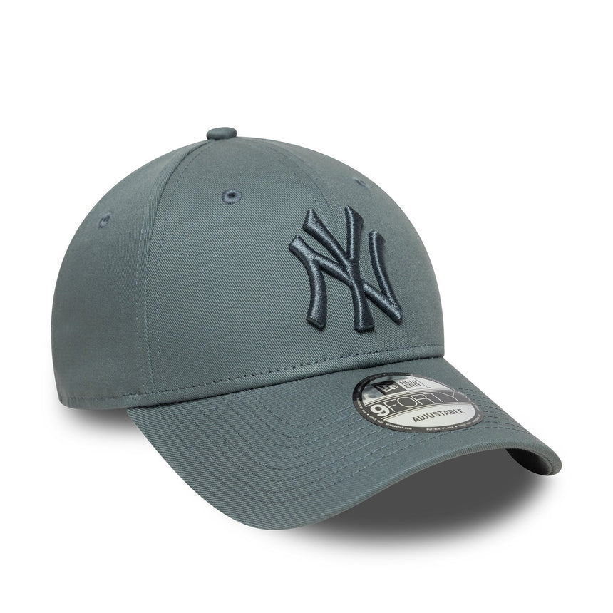 Kšiltovka New York Yankees, ligový odznáček, New Era, 9FORTY, maskovací vzor, šedá
