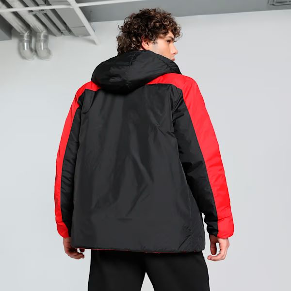 Ferrari jacket, Puma, Style reversible, padded, black