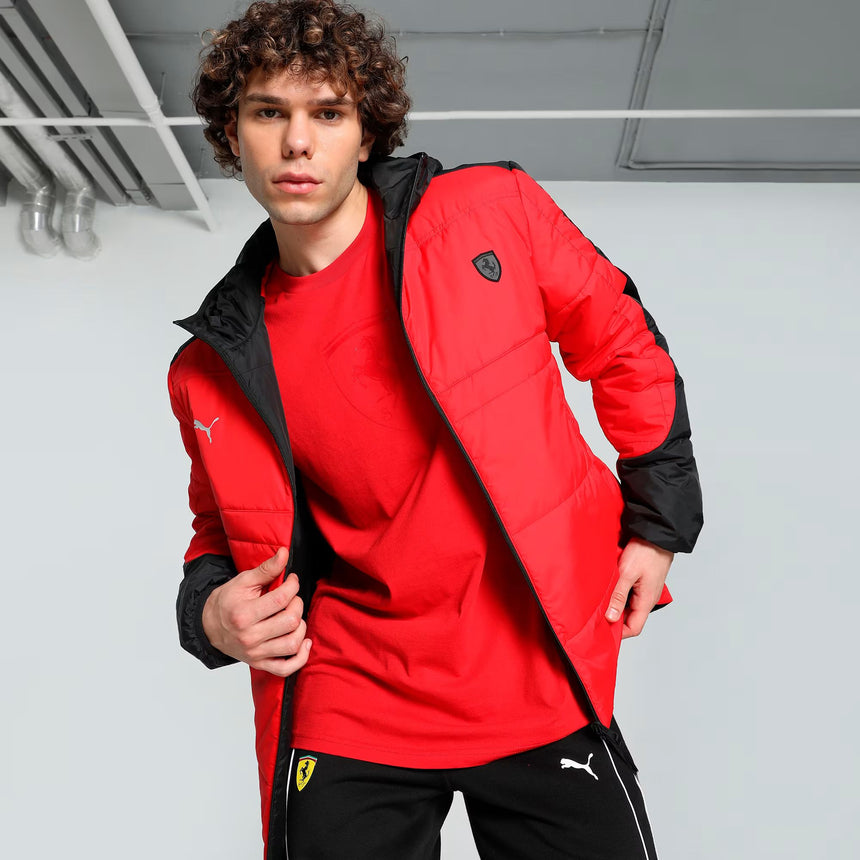 Ferrari jacket, Puma, Style reversible, padded, black