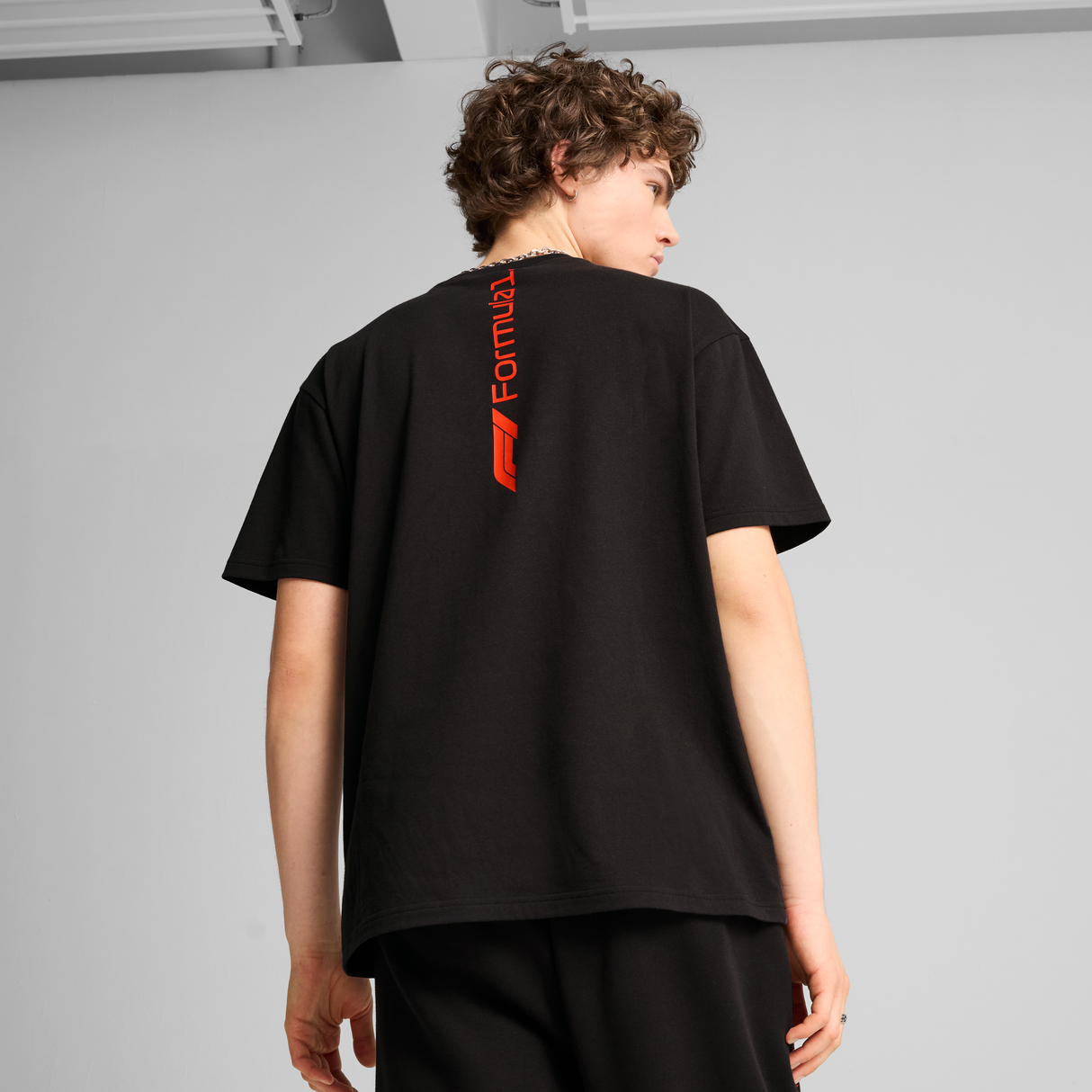 F1 tričko, Puma, Essetial+, pohodlný střih, černé 🔥