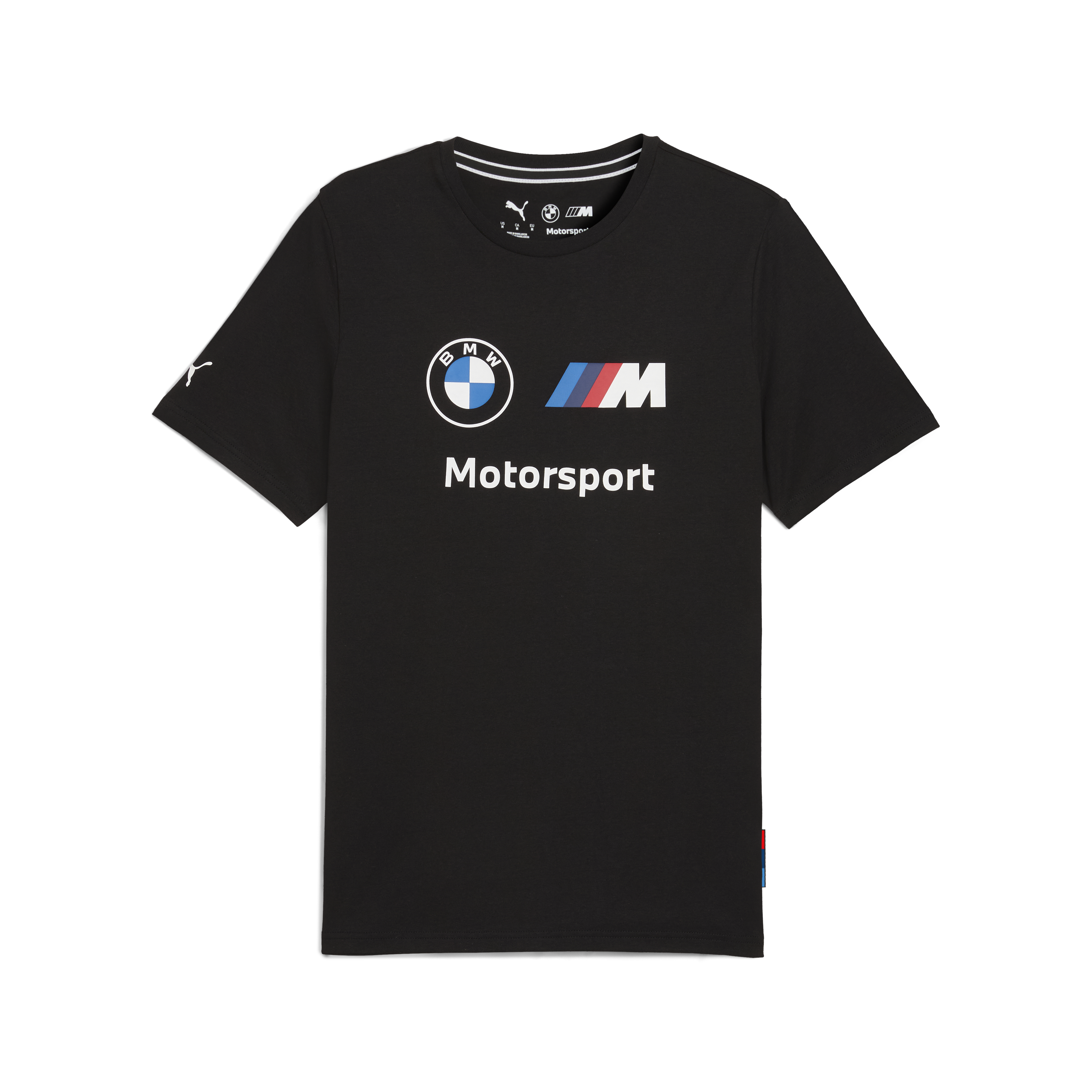 BMW logo Tričko, Puma, Essential, MMS, černé 🔥