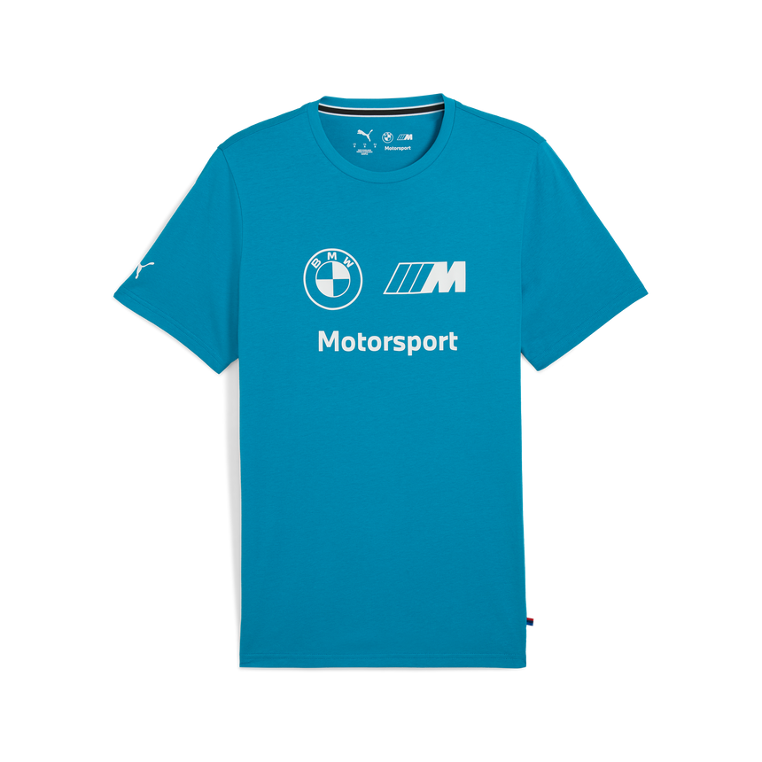 BMW logo Tričko, Puma, Essential, MMS, modré 🔥