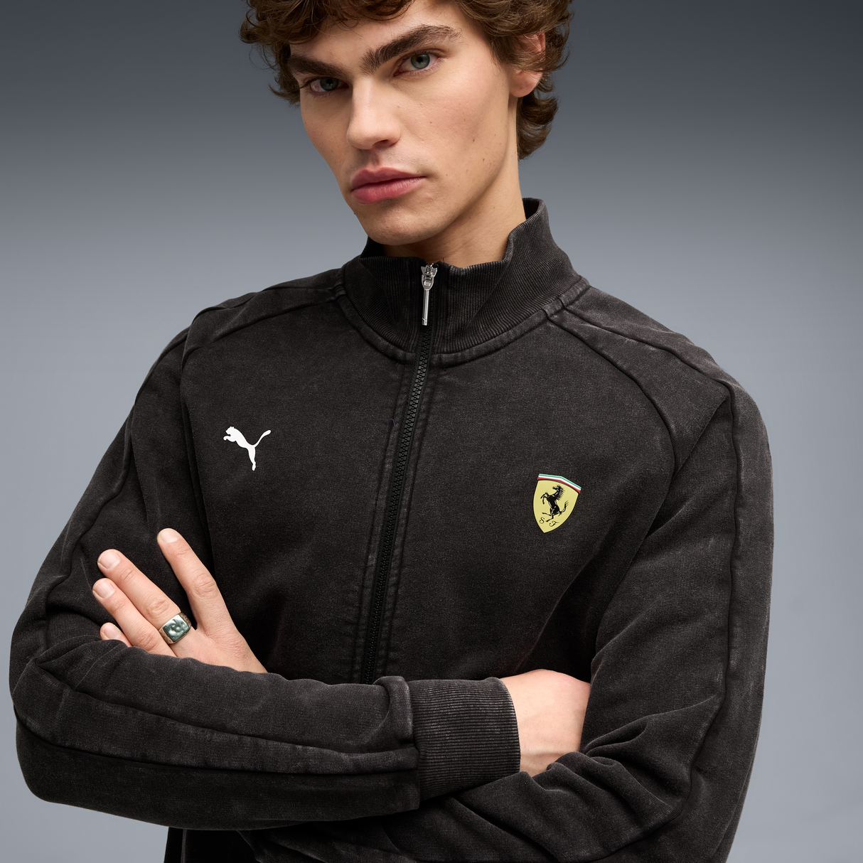Ferrari bunda, Puma, T7, černá 🔥