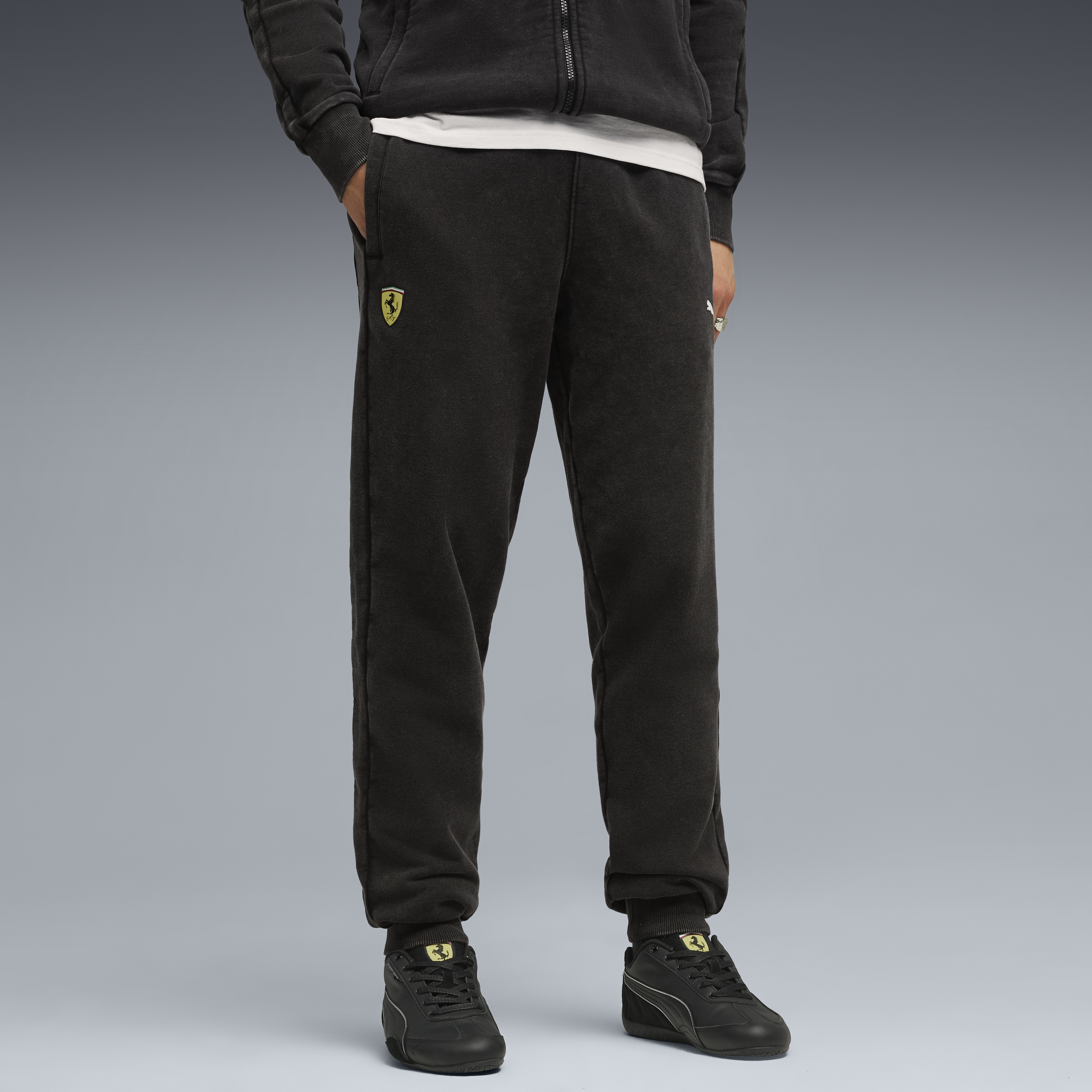Ferrari kalhoty, Puma, T7, černé 🔥