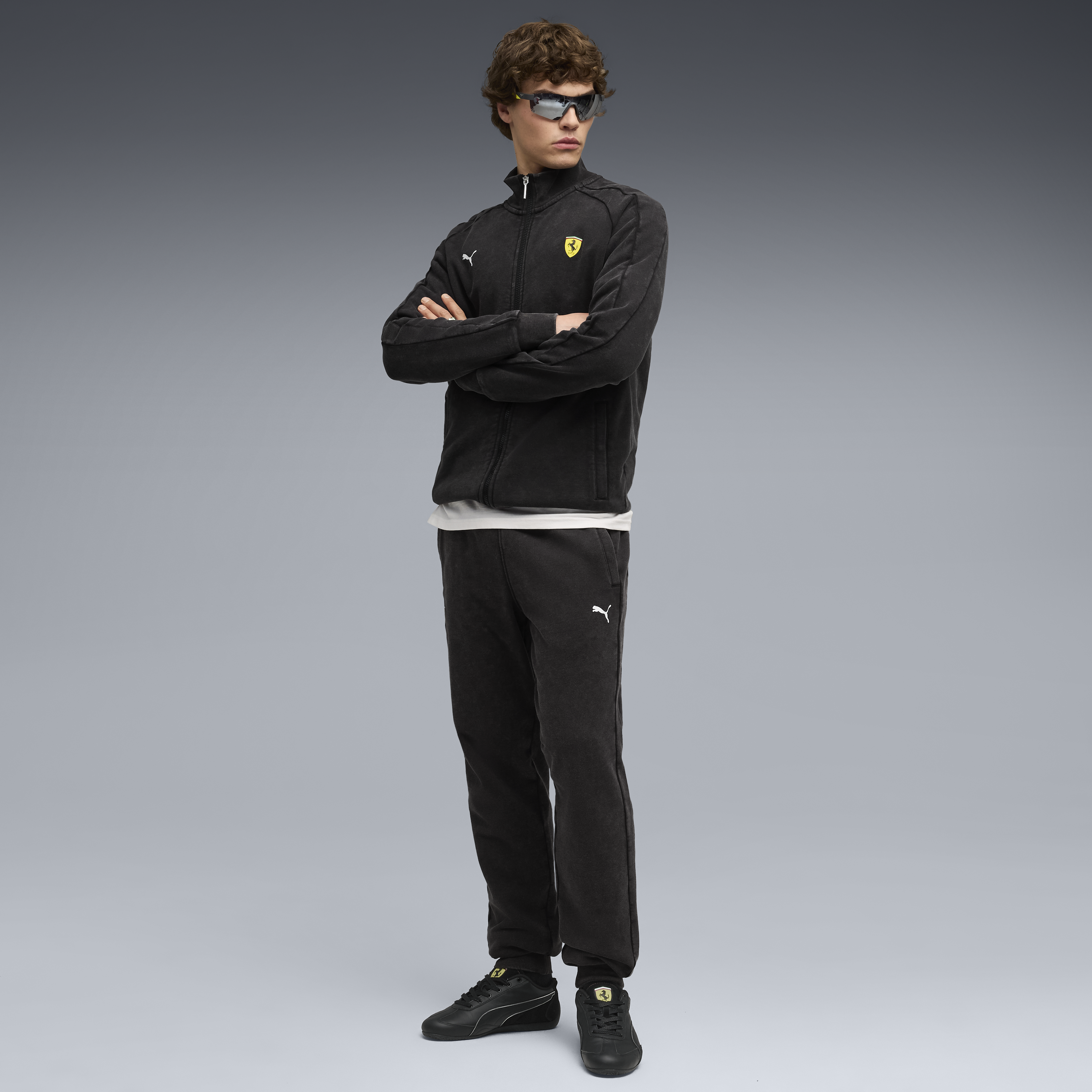 Ferrari kalhoty, Puma, T7, černé 🔥