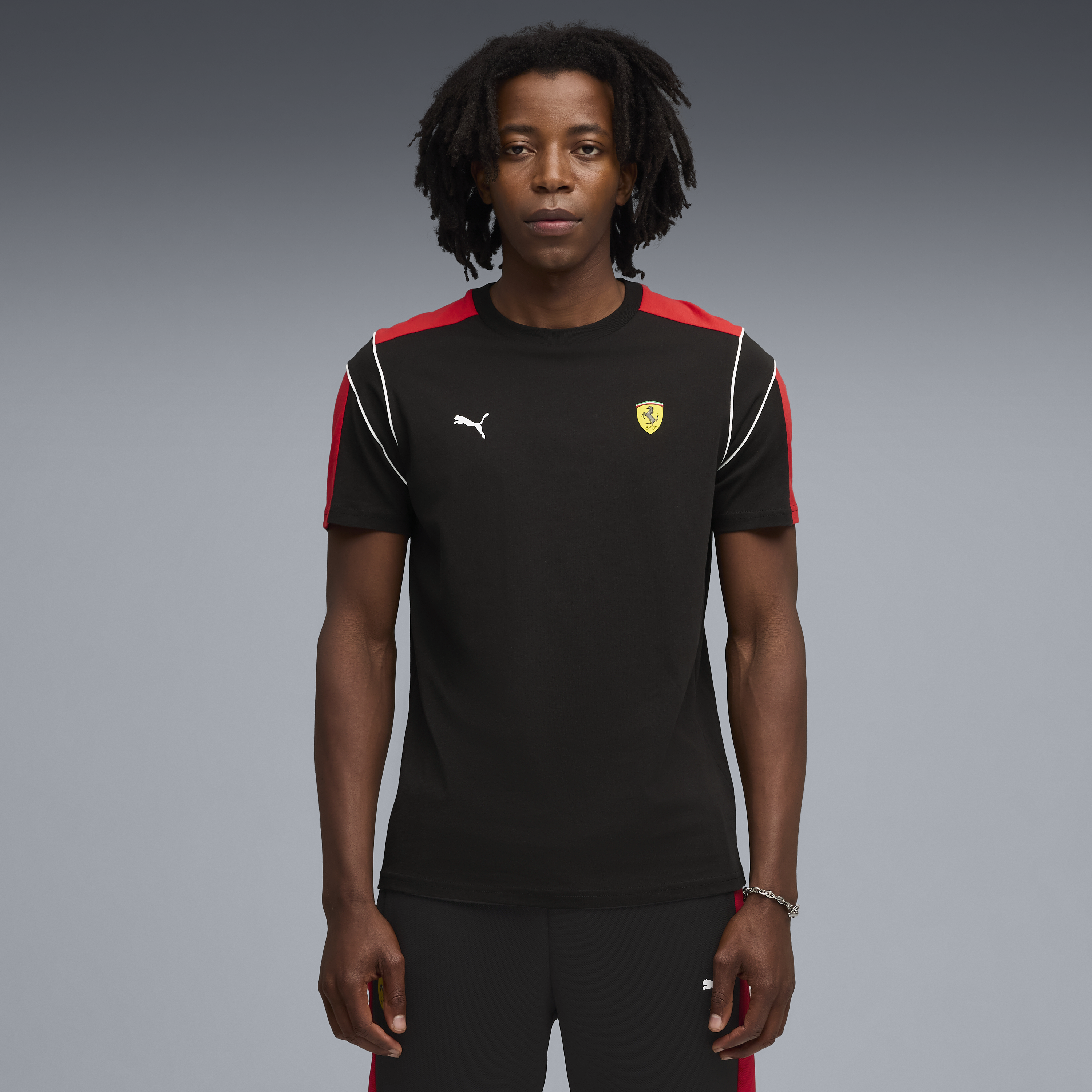 Ferrari tričko, Puma, MT7, černé 🔥