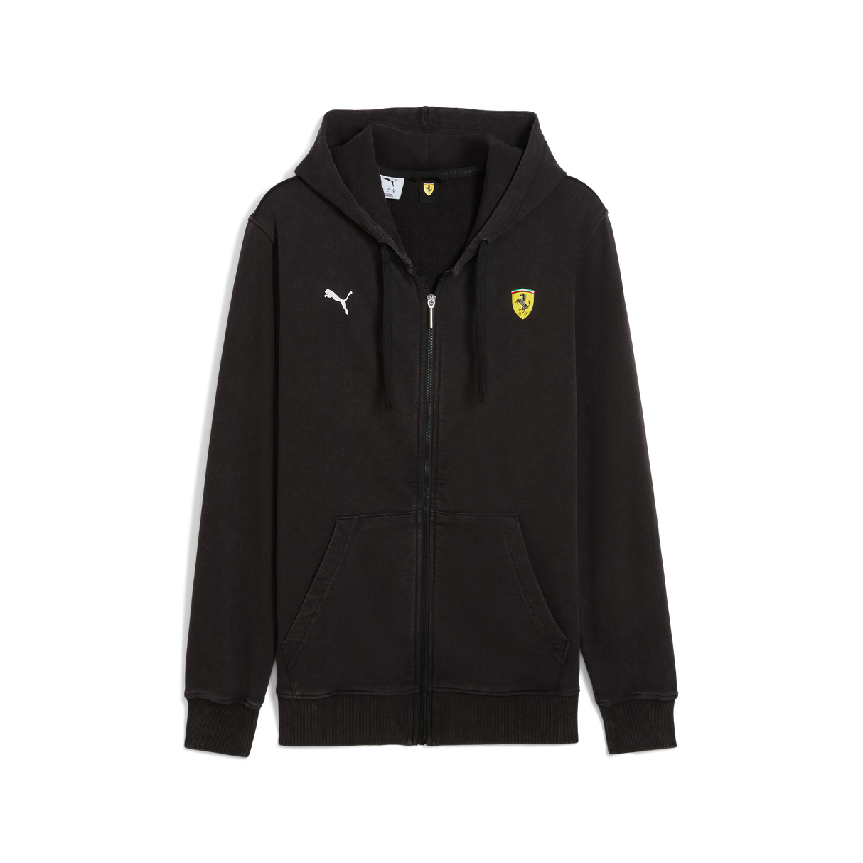 Ferrari mikina na zip, Puma, černá 🔥