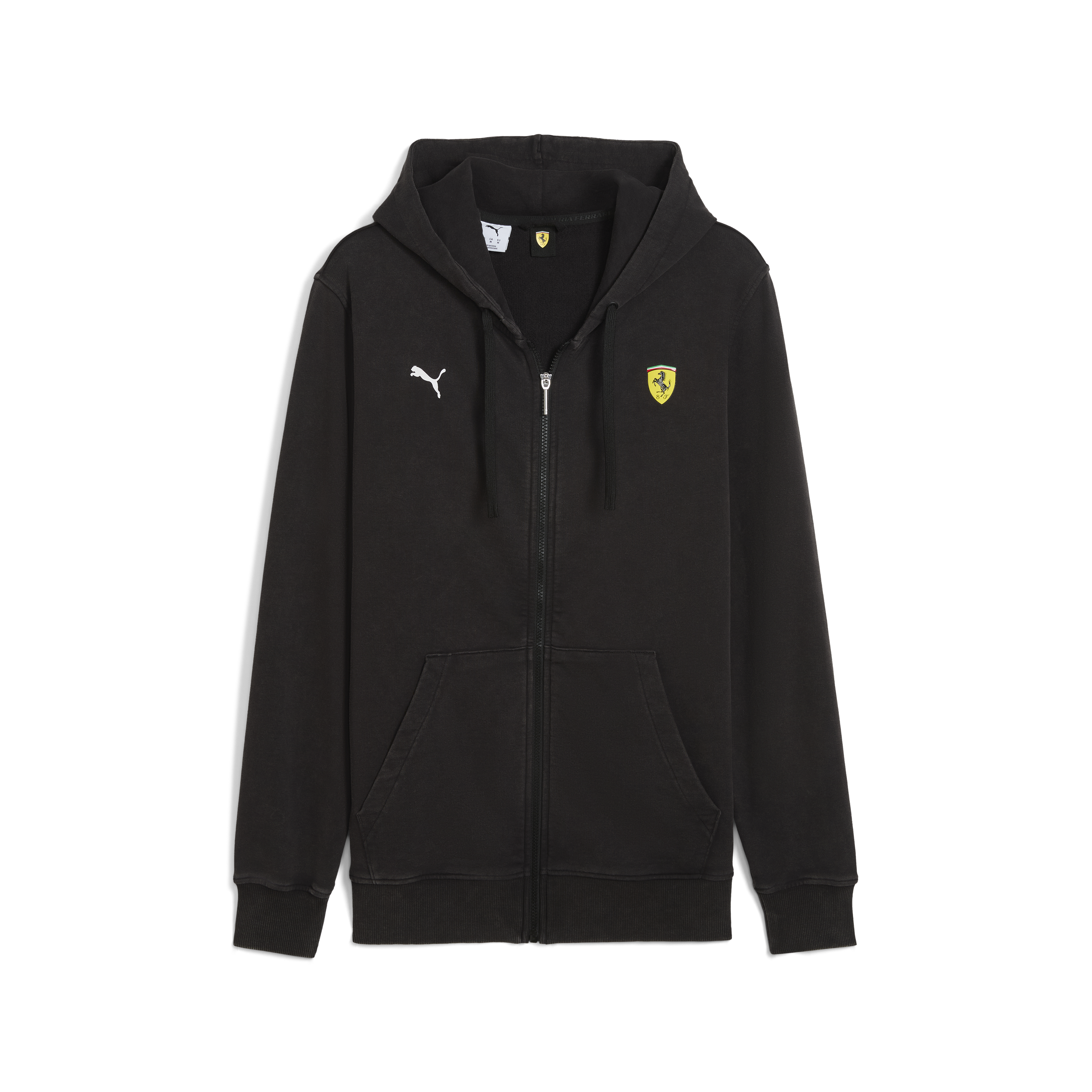 Ferrari mikina na zip, Puma, černá 🔥