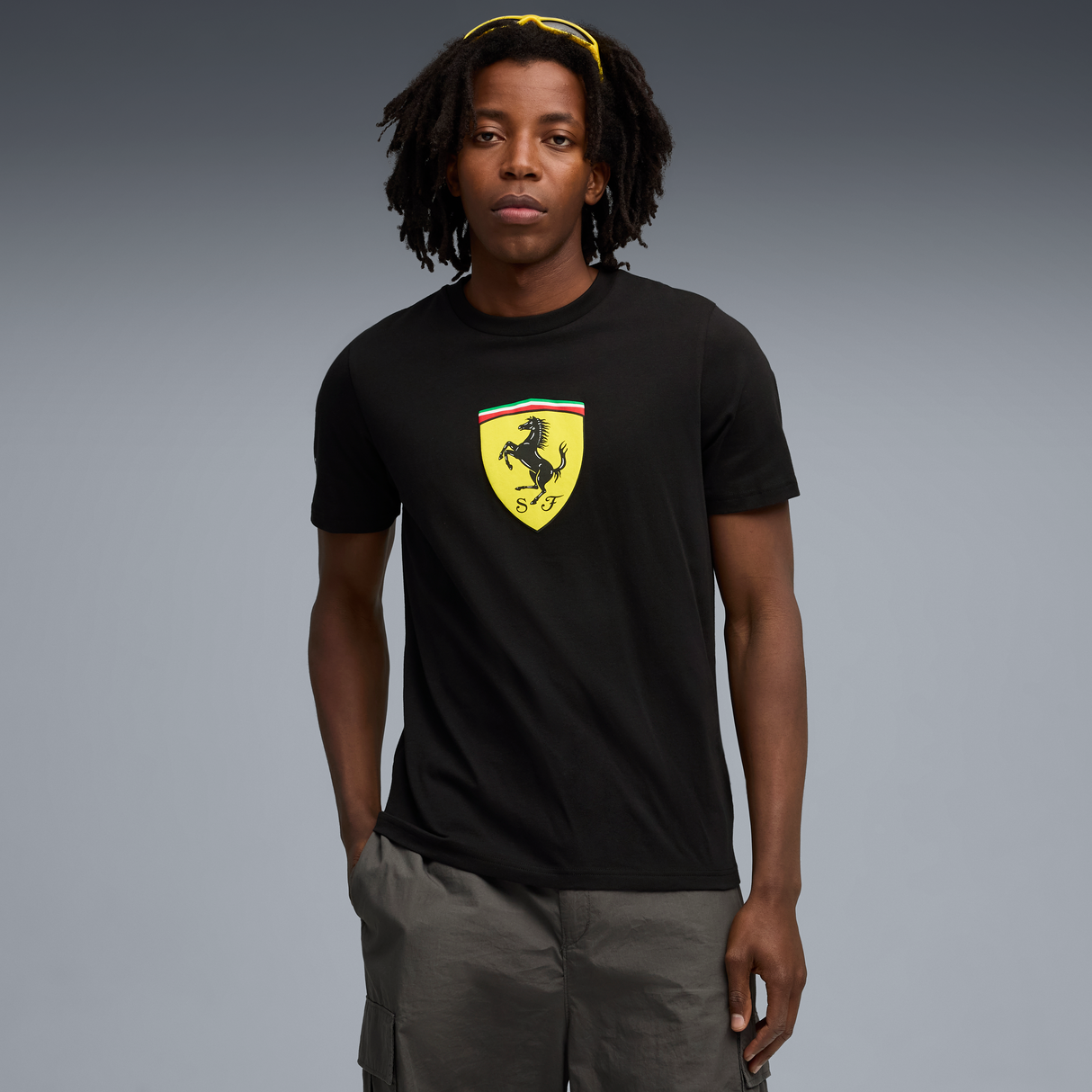 Ferrari tričko, Puma, sportovní oblečení, černé 🔥