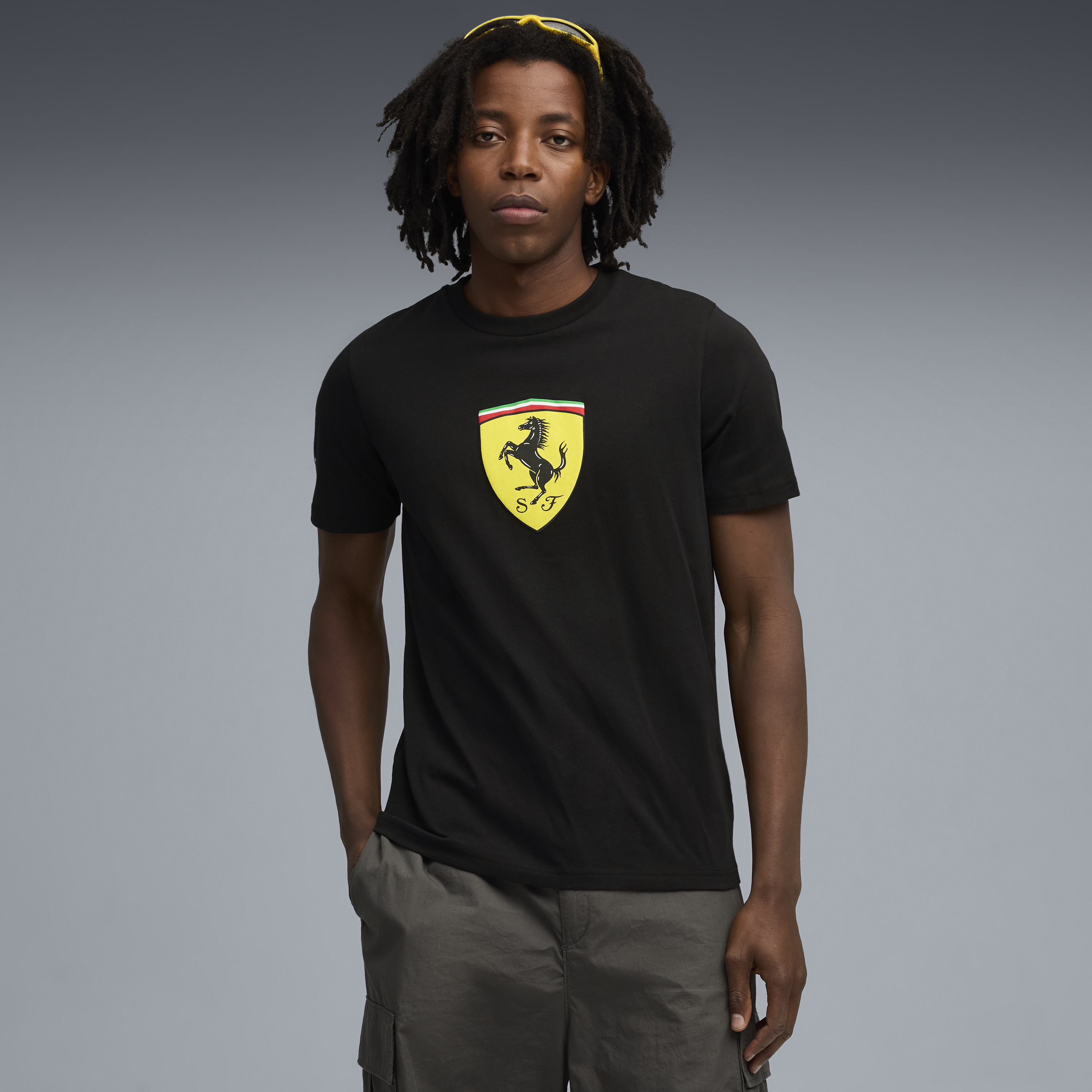 Ferrari tričko, Puma, sportovní oblečení, černé 🔥