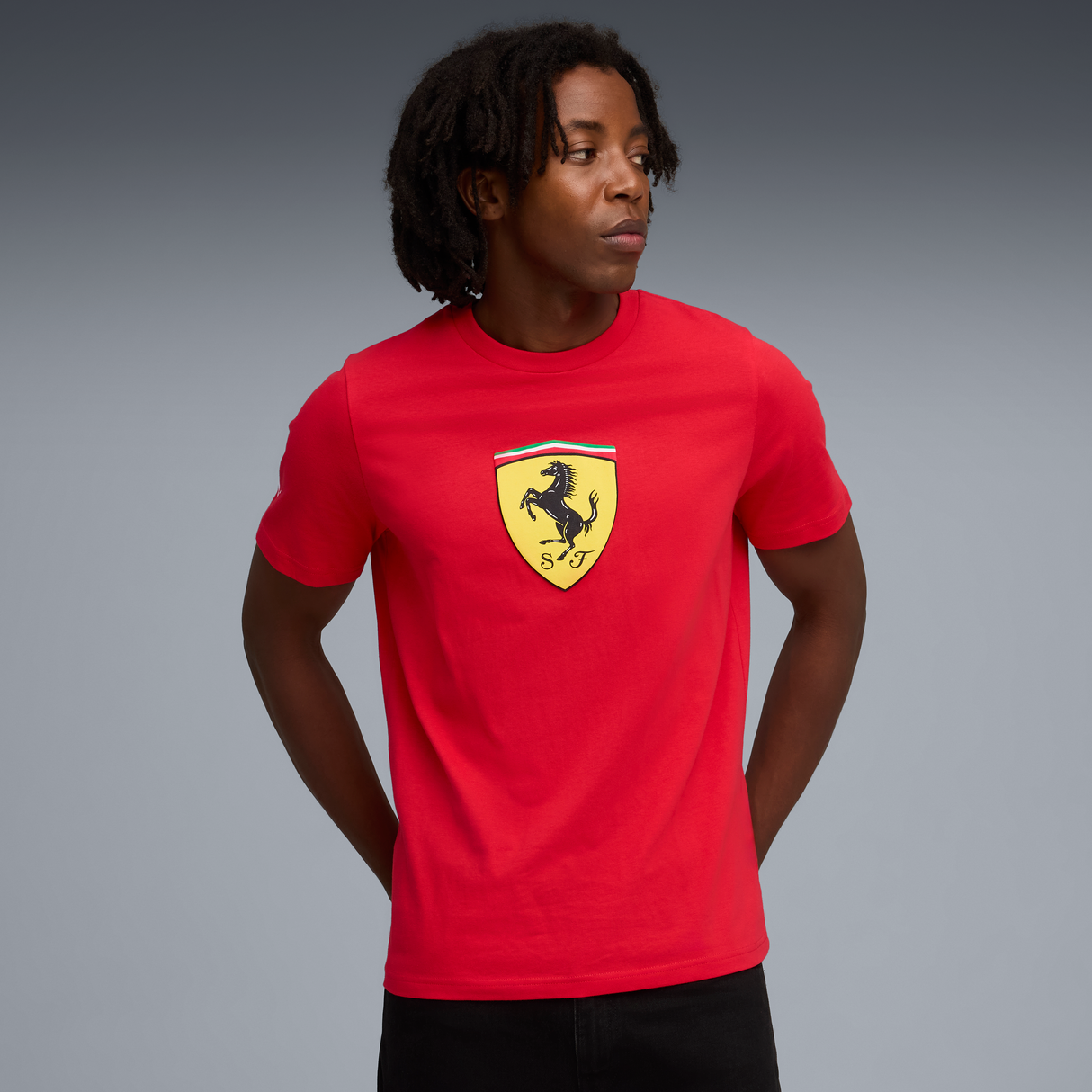 Ferrari tričko, Puma, sportovní oblečení, červené 🔥