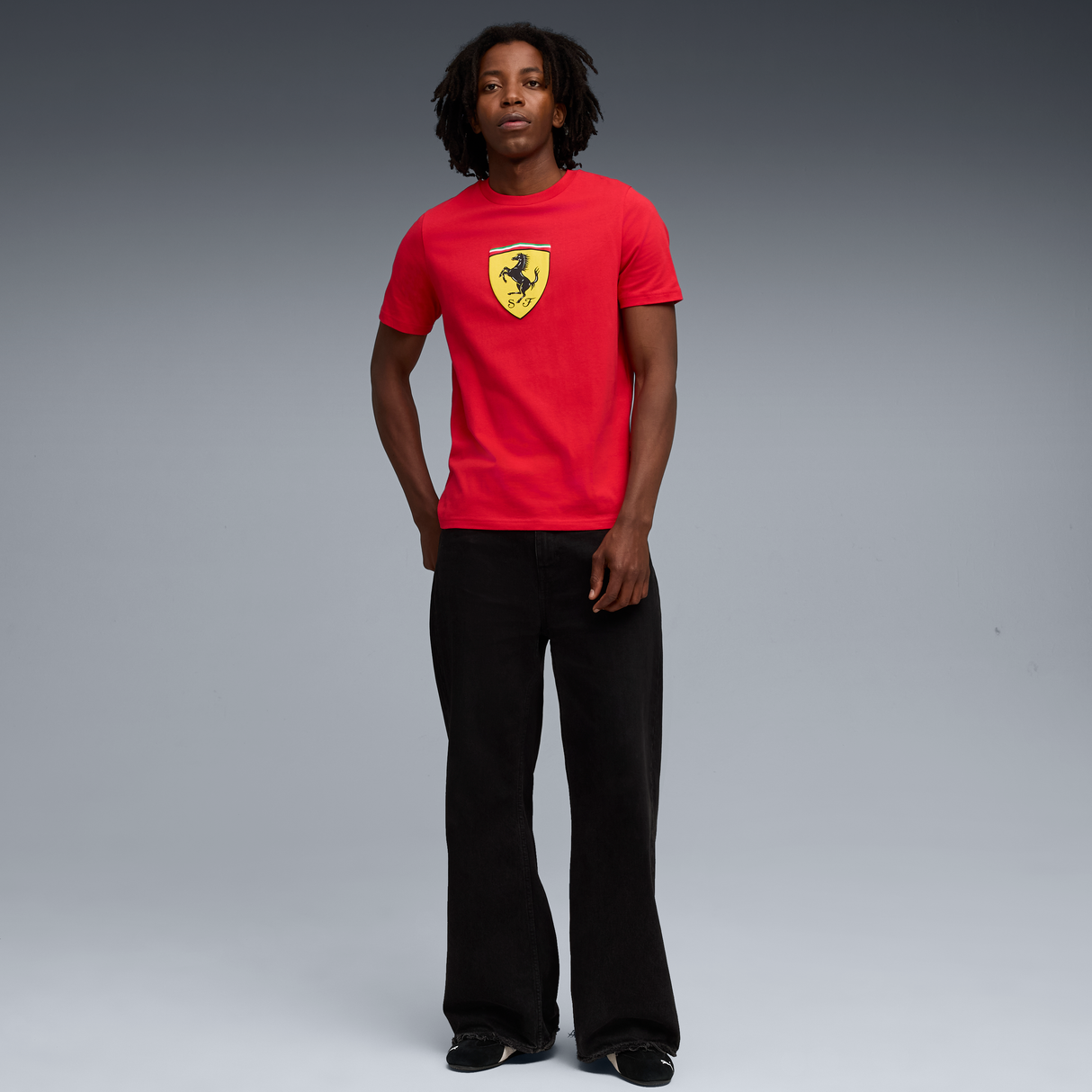 Ferrari tričko, Puma, sportovní oblečení, červené 🔥