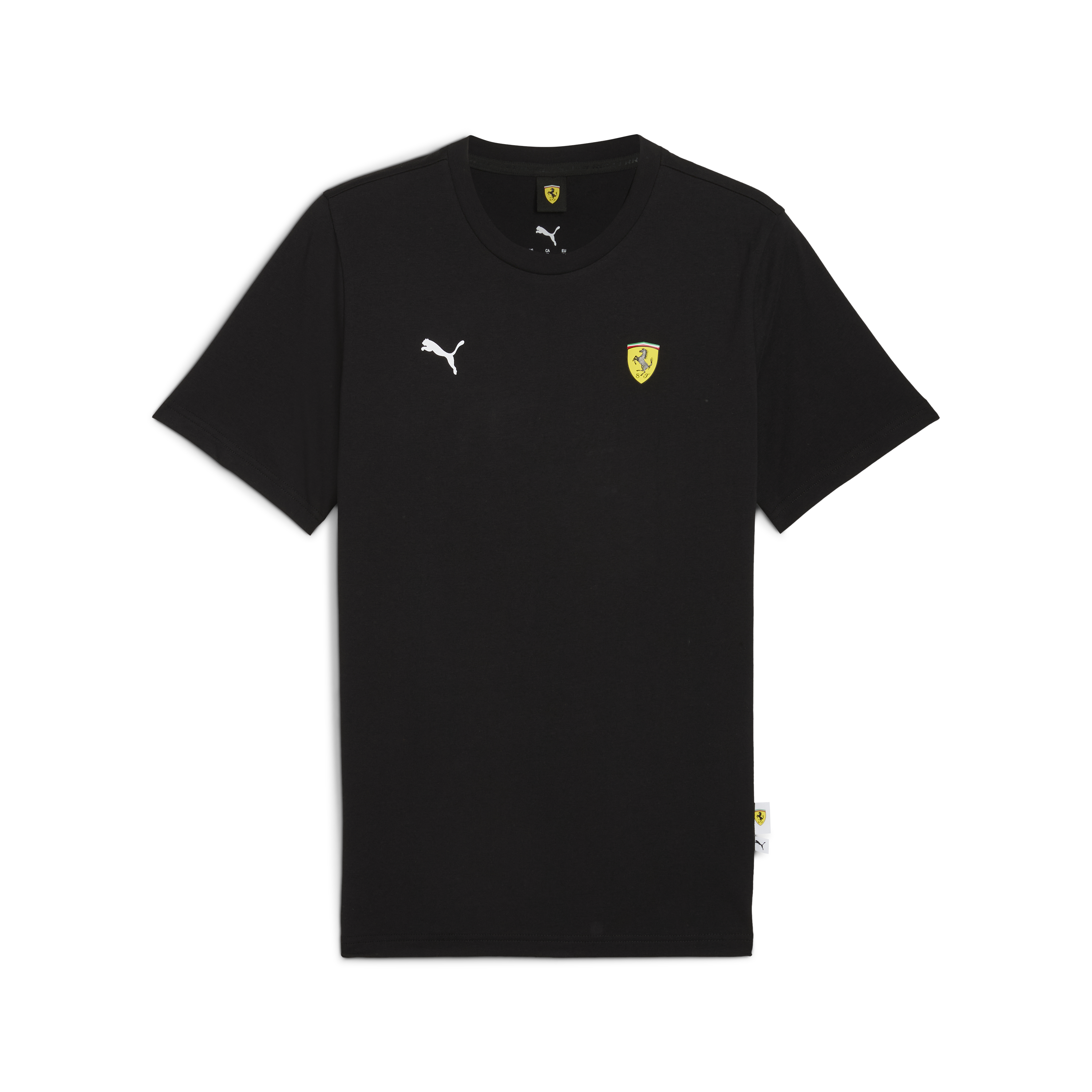 Tričko s motivem Ferrari, Puma, černé 🔥