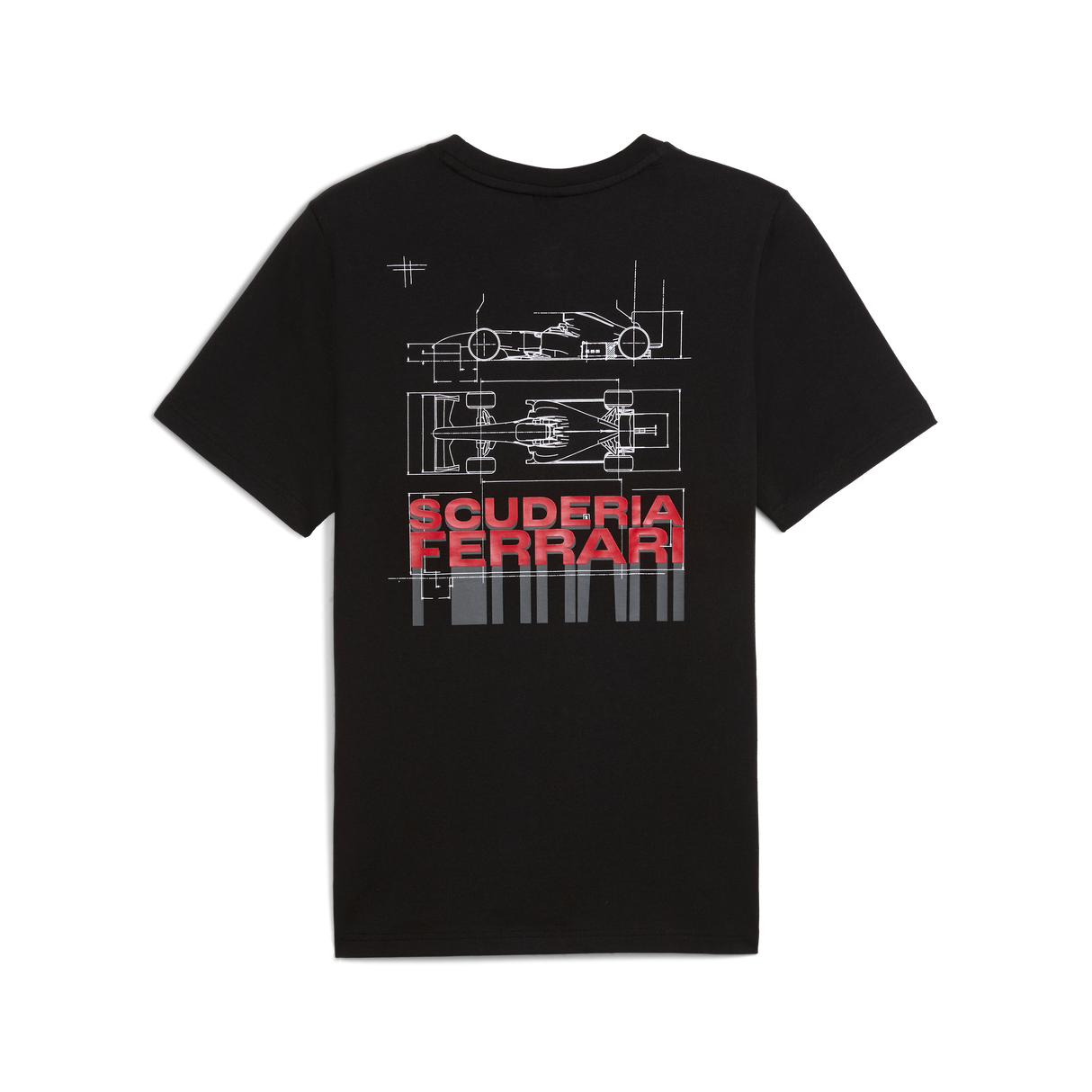 Tričko s motivem Ferrari, Puma, černé 🔥