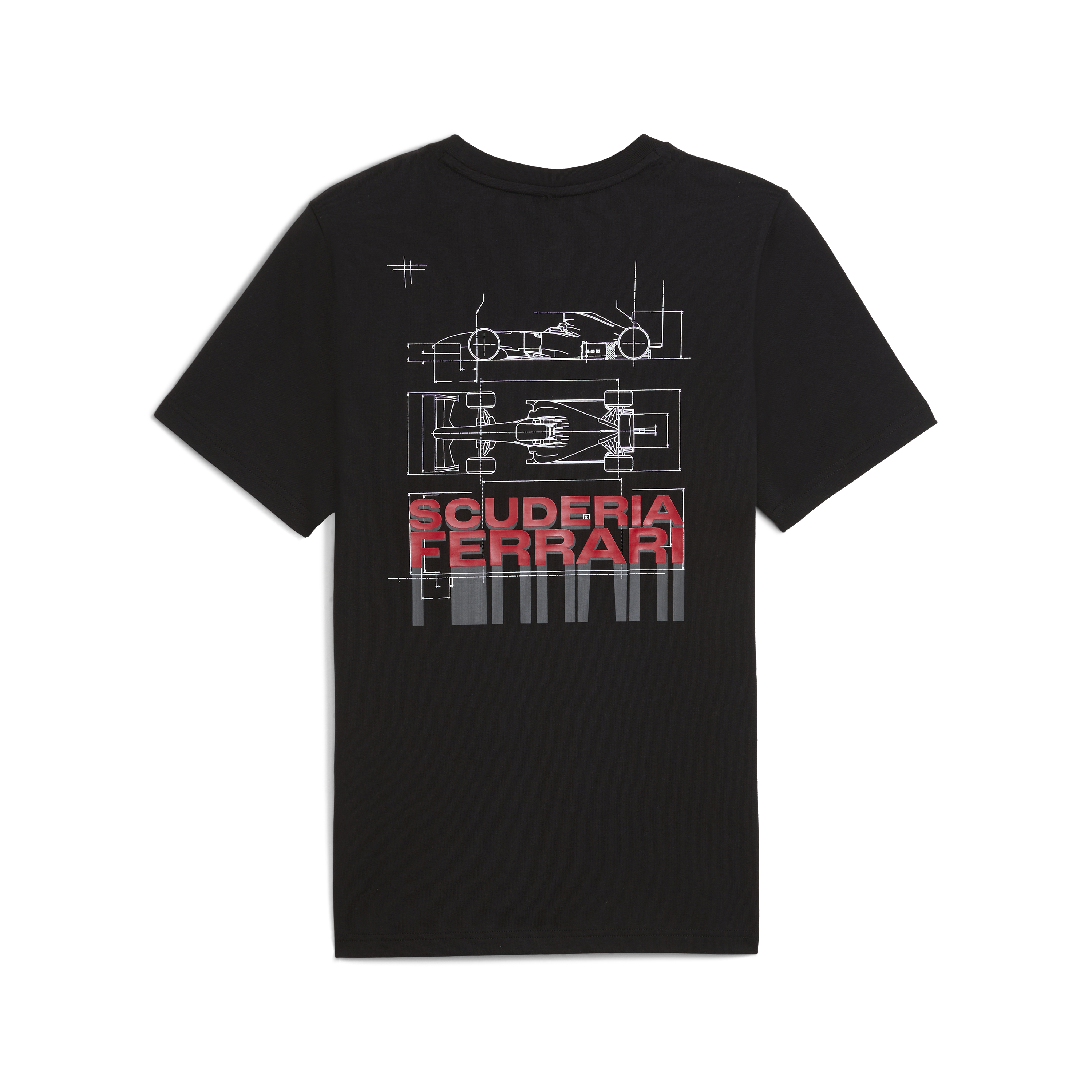 Tričko s motivem Ferrari, Puma, černé 🔥
