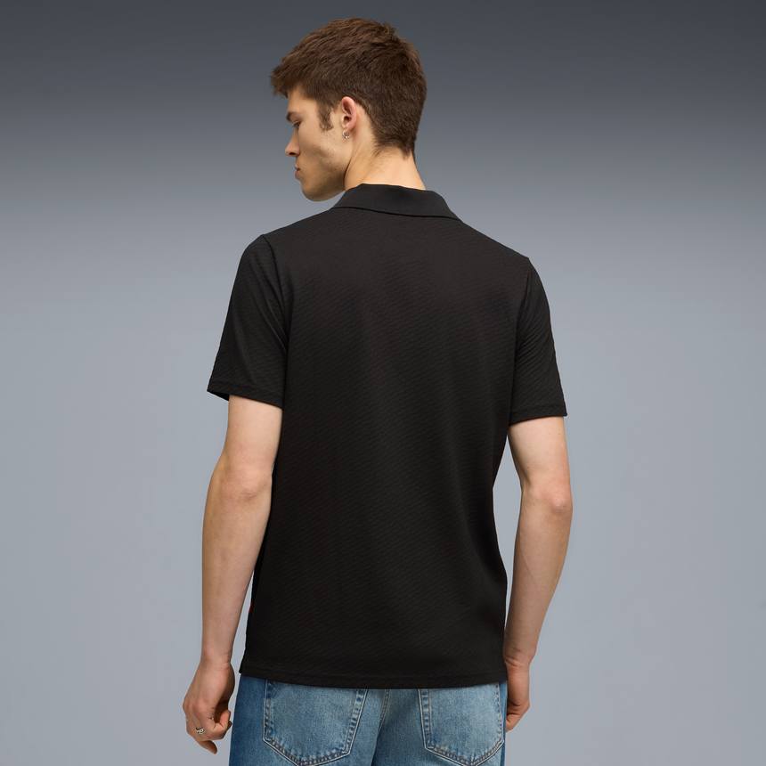 BMW polokošile s límečkem, Puma, MMS, černá 🔥