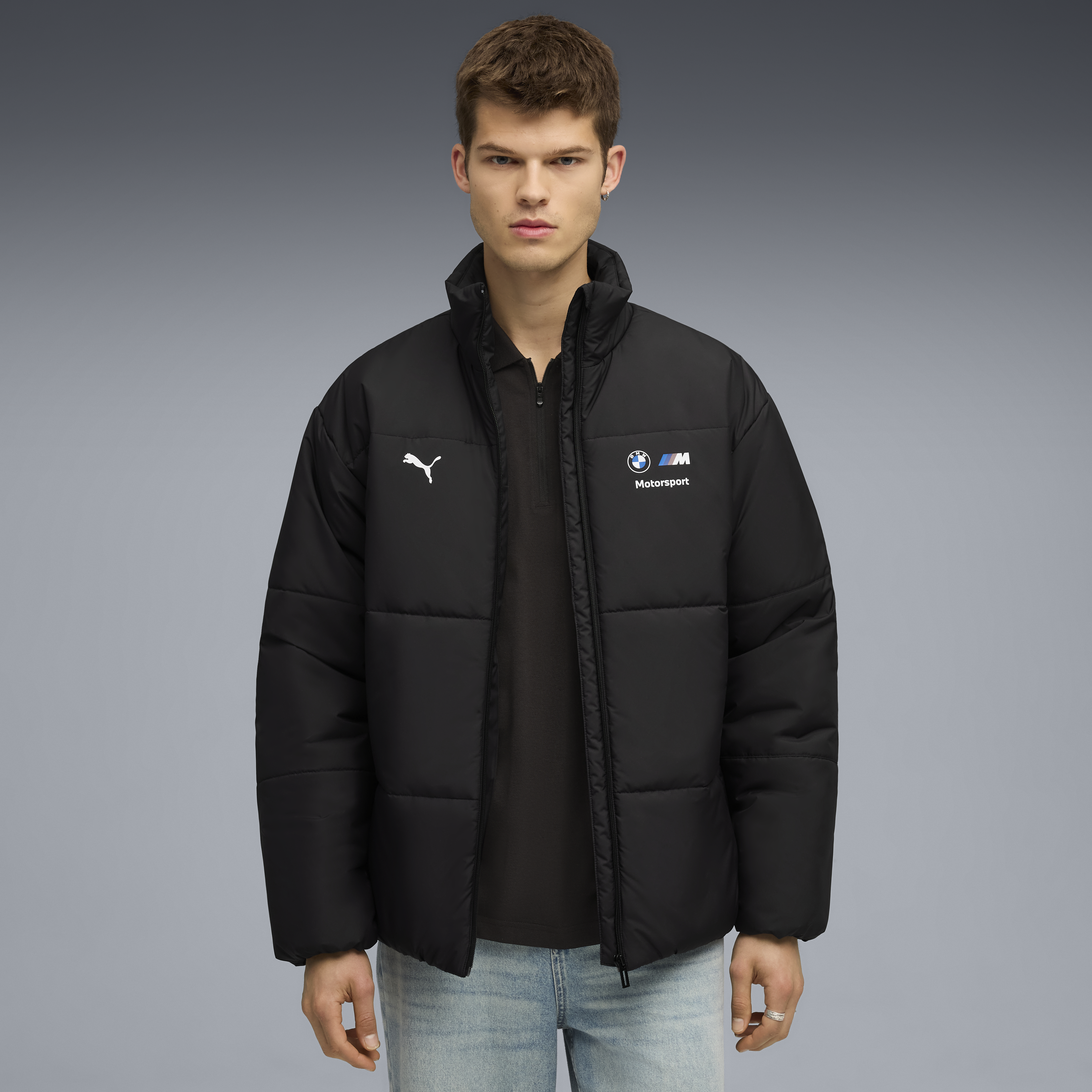 BMW polstrovaná bunda, Puma, MMS, essential+, černá 🔥