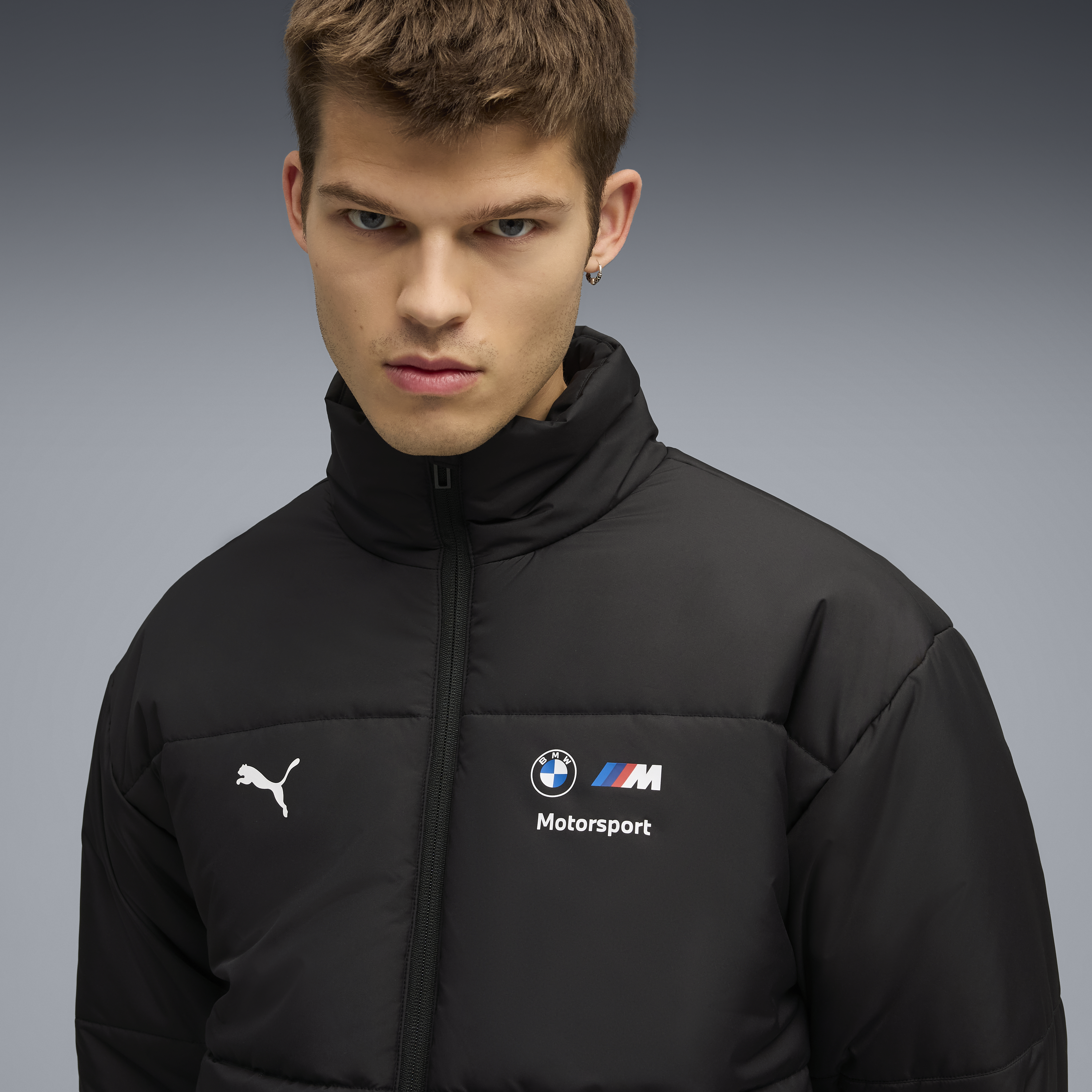 BMW polstrovaná bunda, Puma, MMS, essential+, černá 🔥